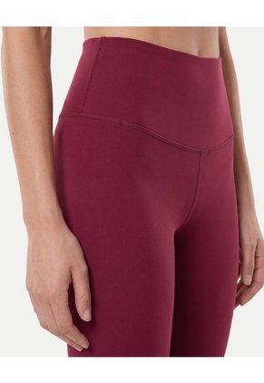 Leggins Regular Aerius Skin  Para Mujer Vino Atmos