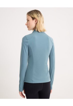 Buzo Deportivo Aerius Skin  Para Mujer Verde Atmos