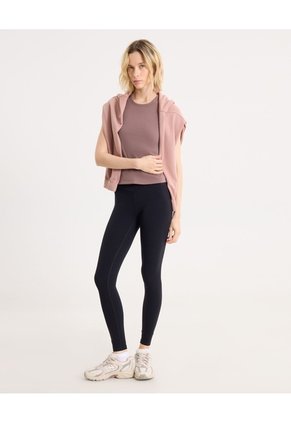 Camiseta Ajustada Training Aerius Skin  Para Mujer Café Atmos