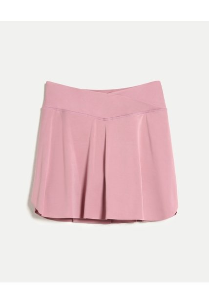Falda Training Con Bóxer Interno  Para Mujer Lila Atmos