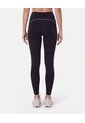 Leggins Regular Piping Contraste  Para Mujer Negro Atmos de Atmos