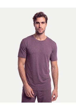 Camiseta Squared Tech Con Corte Para Hombre Vino Atmos