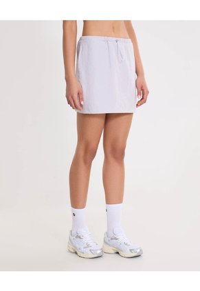 Falda Corta Outdoor Para Mujer Gris Atmos