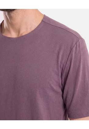 Camiseta Squared Tech Con Corte Para Hombre Vino Atmos
