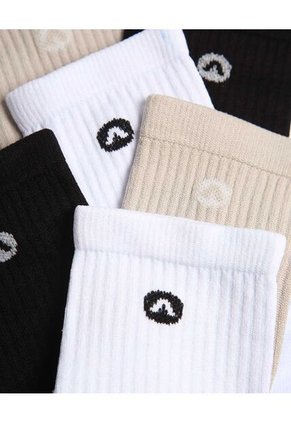 Medias Para Mujer Caña Media Color Beige Marca Atmos #31980040