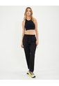Top Seamless Cuello Halter  Para Mujer Negro Atmos de Atmos