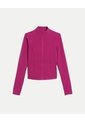 Buzo Ajustado Cuello Alto Training Aerius Skin  Para Mujer Fucsia Atmos de Atmos