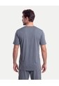 Camiseta Squared Tech Con Corte  Para Hombre Gris Atmos de Atmos