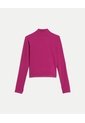 Buzo Ajustado Cuello Alto Training Aerius Skin  Para Mujer Fucsia Atmos de Atmos