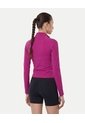 Buzo Ajustado Cuello Alto Training Aerius Skin  Para Mujer Fucsia Atmos de Atmos
