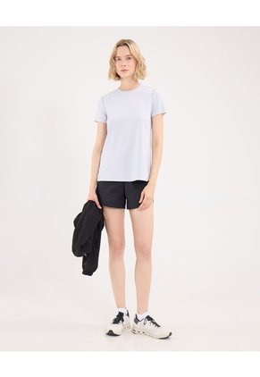 Short Running Con Biker  Para Mujer Negro Atmos