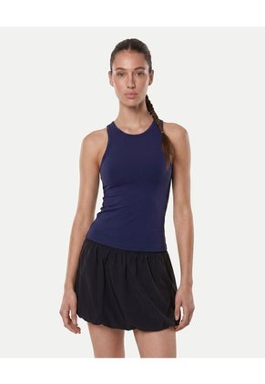 Camiseta Ajustada Training Aerius Skin  Para Mujer Azul Atmos
