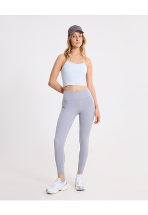 Camiseta Tank Con Top Interno Aerius Skin  Para Mujer Azul Atmos
