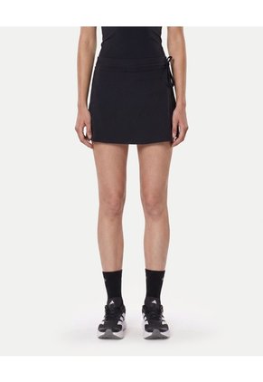 Falda Deportiva Abertura Ajustable Para Mujer Negro Atmos