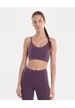 Top Soporte Bajo Copas Removibles  Para Mujer Morado Atmos de Atmos