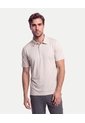 Polo Amplio En Algodón  Para Hombre Beige Atmos de Atmos