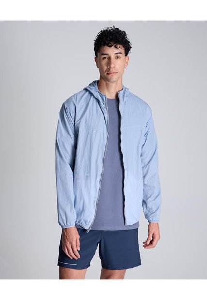 Chaqueta Para Hombre Deportiva Color Azul Claro Marca Atmos #32080029