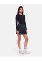 Camiseta Manga Larga Skimfit  Para Mujer Negro Atmos de Atmos