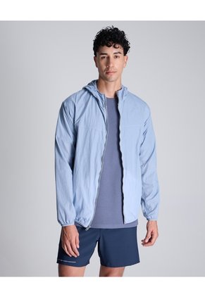 Chaqueta Deportiva Rompevientos Para Hombre Azul Atmos