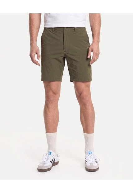Bermuda Chino Flowtech  Para Hombre Verde Atmos