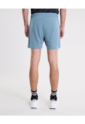 Bermuda Training 6" Biker Barih Para Hombre Azul Atmos