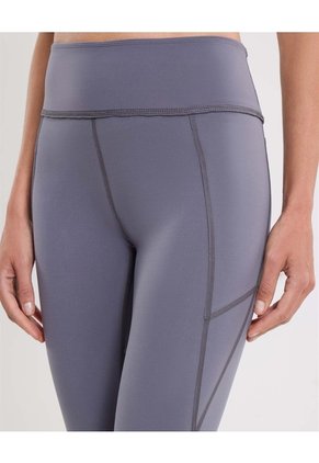 Leggings Pockets Aerius Soft Para Mujer Gris Atmos