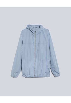 Chaqueta Deportiva Rompevientos Para Hombre Azul Atmos