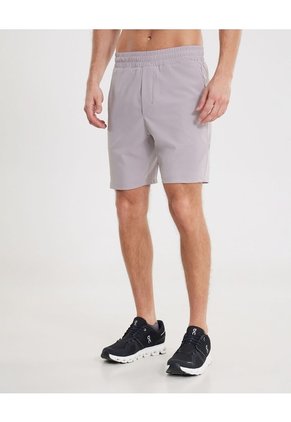 Short Training Largo Con Biker Para Hombre Gris Atmos