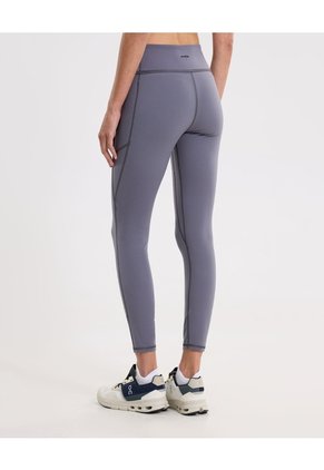 Leggings Pockets Aerius Soft Para Mujer Gris Atmos