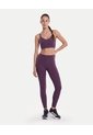 Leggins Regular Piping Contraste  Para Mujer Morado Atmos de Atmos