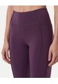 Leggins Regular Piping Contraste  Para Mujer Morado Atmos de Atmos