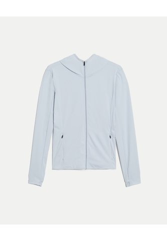 Chaqueta Deportiva Hoodie Básica  Para Mujer Azul Atmos Atmos