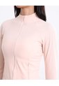 Buzo Ajustado Cuello Alto Training Aerius Skin  Para Mujer Rosado Atmos de Atmos