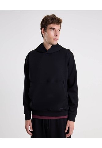 Buzo Hoodie Básico Plush  Para Hombre Negro Atmos Atmos