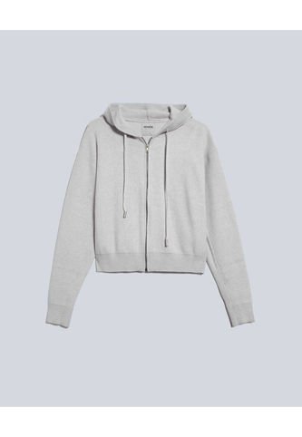 Saco Para Mujer Zipper Color Gris  Marca Atmos #31330004 Atmos