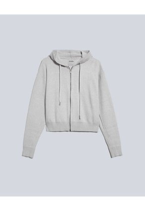 Saco Para Mujer Zipper Color Gris  Marca Atmos #31330004
