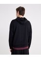 Buzo Hoodie Básico Plush  Para Hombre Negro Atmos de Atmos