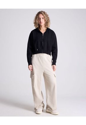 Saco Para Mujer Zipper Color Negro Marca Atmos #31330003