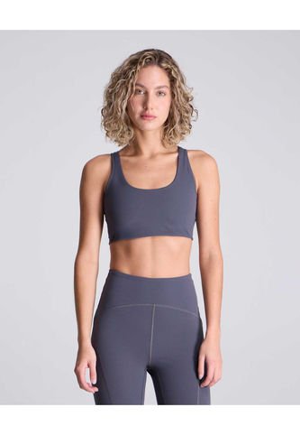 Top Para Mujer Top Color Gris Oscuro Marca Atmos #31220112 Atmos