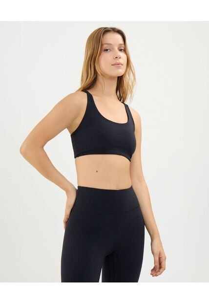 Top Para Mujer Top Color Negro Marca Atmos #31220110