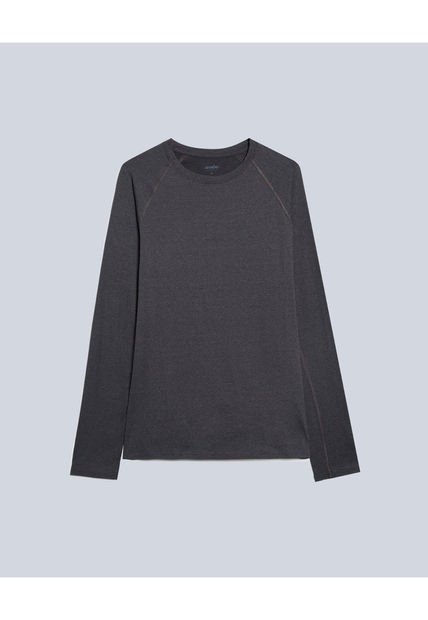 Camiseta Para Hombre Manga Larga Color Negro Marca Atmos #32090145