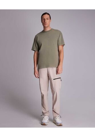 Camiseta Para Hombre Manga Corta Color Verde Oliva Marca Atmos #32090118 Atmos