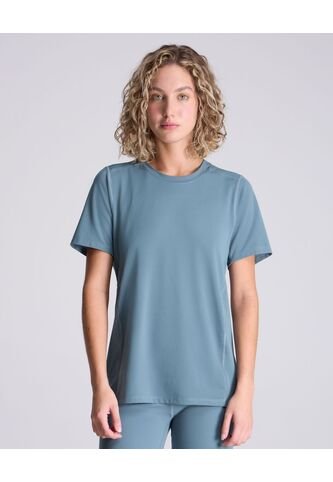 Camiseta Para Mujer Manga Corta Cuello Redondo Color Verde Pastel Marca Atmos #31090158 Atmos