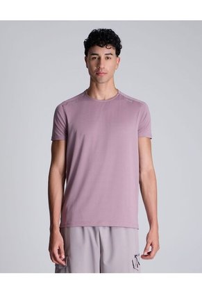 Camiseta Para Hombre Manga Corta Color Lila Marca Atmos #32090134