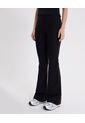 Pantalón Flare Tela Técnica Fluida  Para Mujer Negro Atmos de Atmos