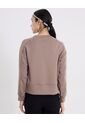 Buzo Cuello Redondo Plush Suave  Para Mujer Café Atmos de Atmos