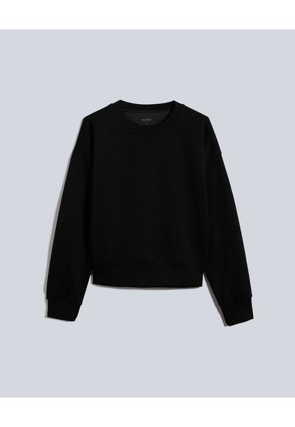 Buzo Para Mujer Cuello Redondo Color Negro Marca Atmos #31060046