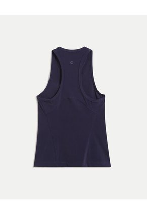 Camiseta Ajustada Training Aerius Skin Para Mujer  Deportiva  Color Azul Marca Atmos
