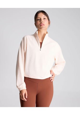 Buzo Para Mujer Cuello Alto O Cuello Tortuga Color Rosado Marca Atmos #31060042 Atmos