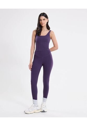 Camiseta Tank Aerius Skin Ligera  Para Mujer Uva Atmos Atmos
